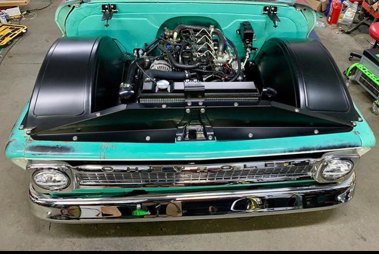 Hart Fab Inner Fenders for 22" Wheel - 60-66 C10