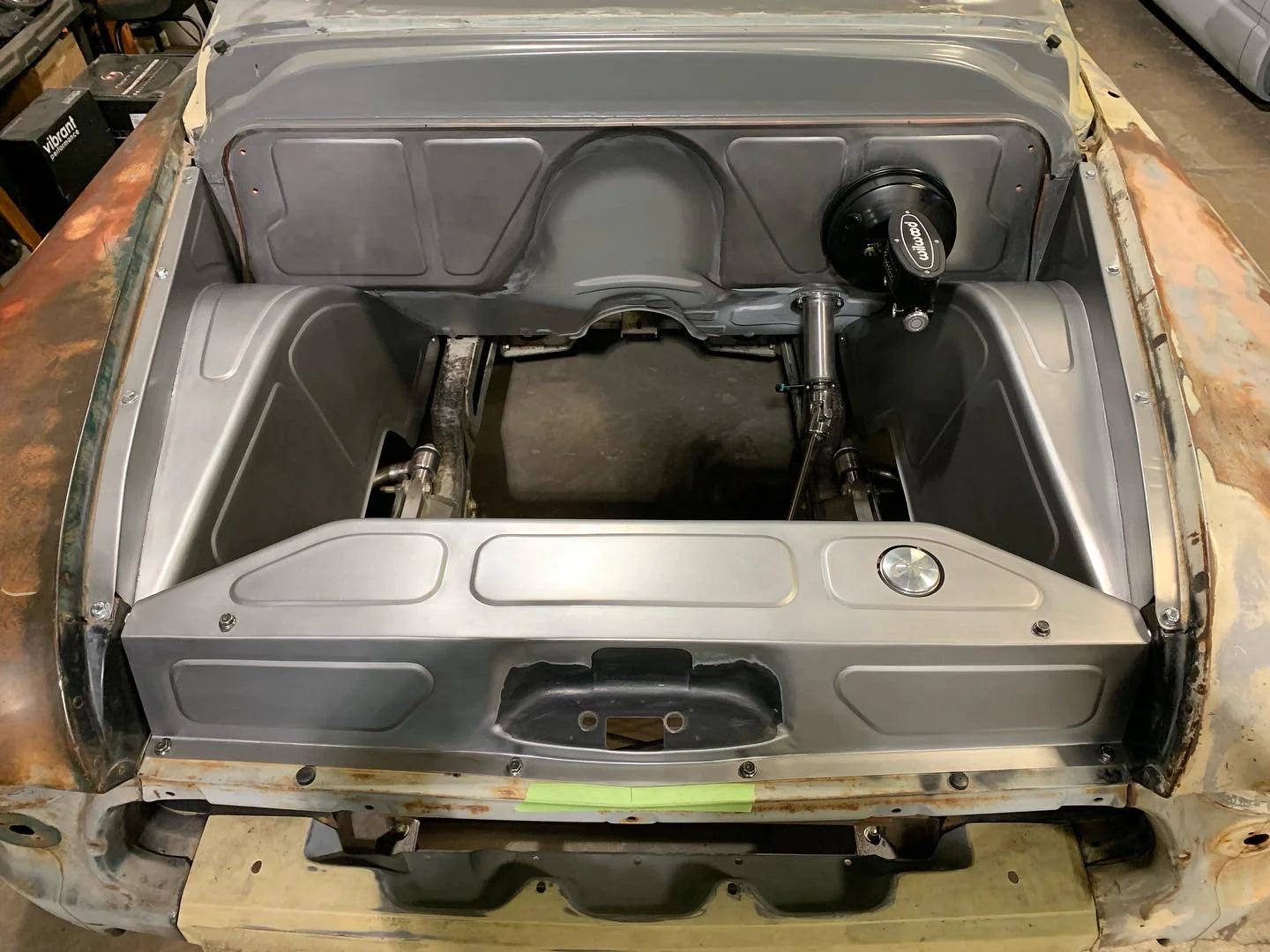 Hart Fab Radiator Cover - 55-57 GM Truck