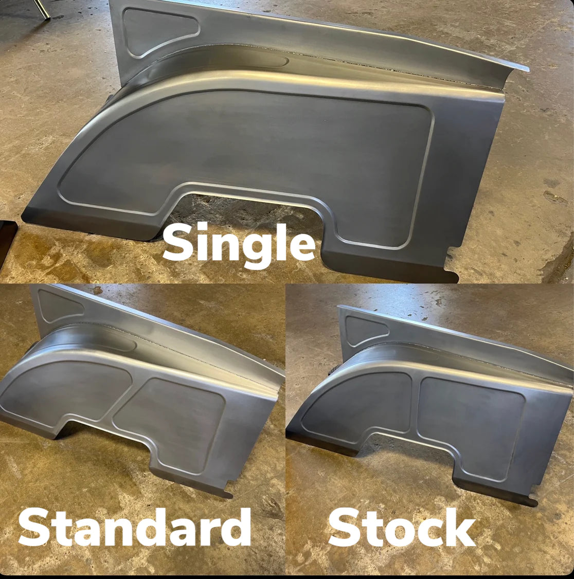 Hart Fab Inner Fenders - 55-59 GM Truck