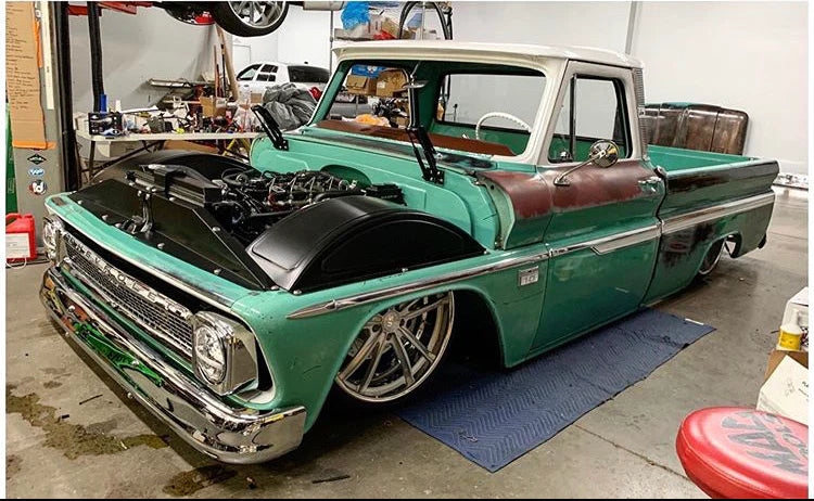 Hart Fab Inner Fenders for 22" Wheel - 60-66 C10