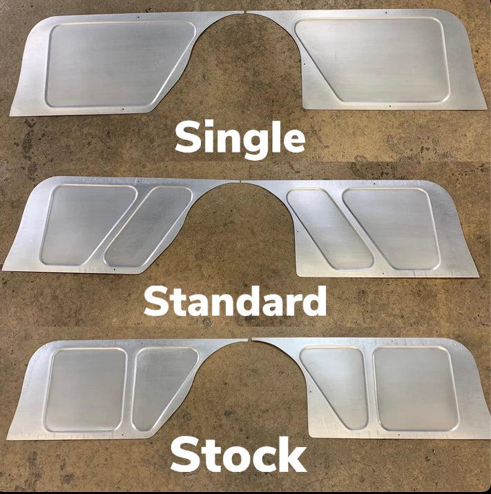 Hart Fab Firewall Shaver Panels - 55-59 GM Truck