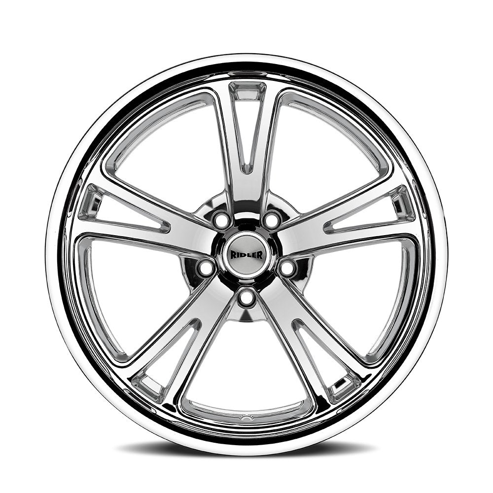 Ridler 606 Chrome Set - 63-87 C10 - Staggered 18"-20"