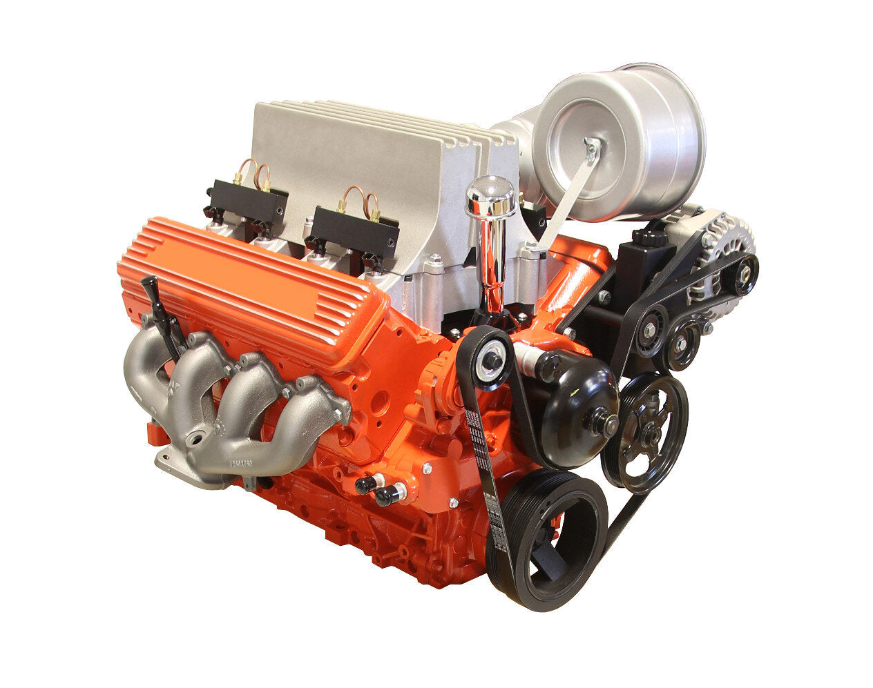 Lokar '57 Chevy Fuel Style Intake Kit - Rectangular Port