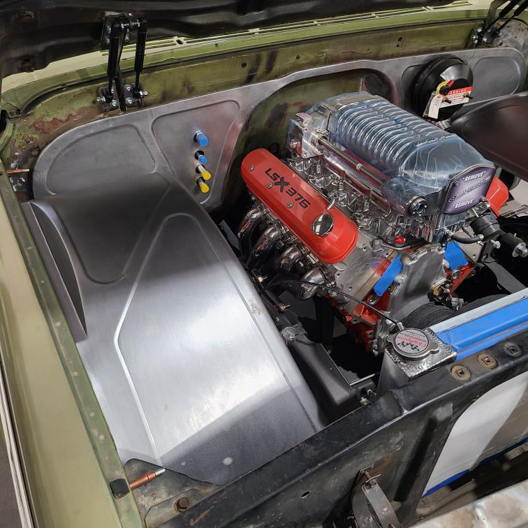 Hart Fab Inner Fenders for 22" Wheel - 67-72 C10