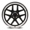 Ridler 610 Black Set - 88-98 OBS - Staggered 20"