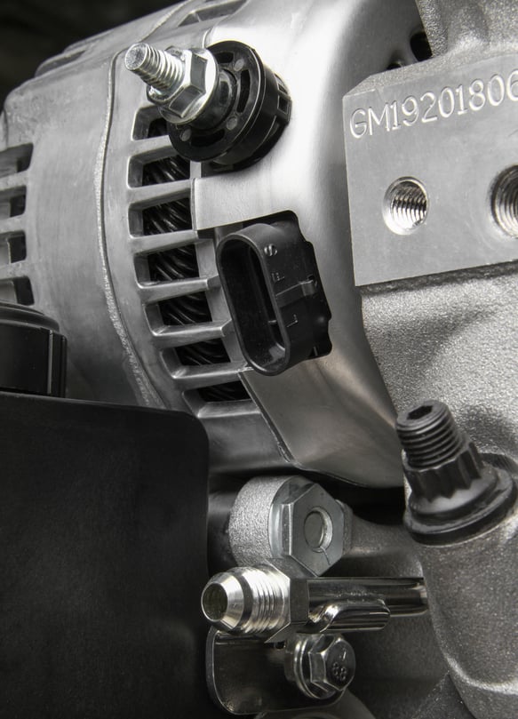 Holley Cast Mid-Mount Accessory Drive - LS