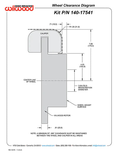 Pro1 Wilwood 88-98 Truck/SUV 13" / 12" Brake Kit