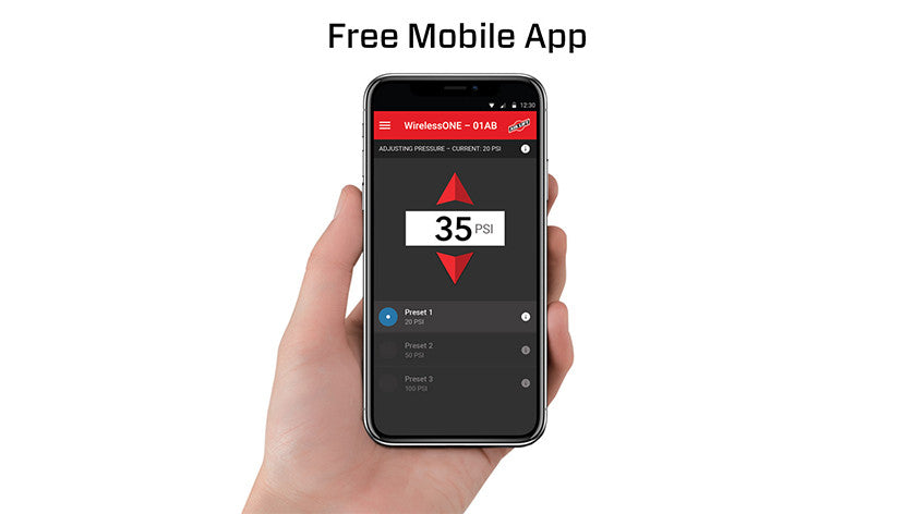 AirLift WirelessOne EZ Mount, Single Path, Wireless App / Remote
