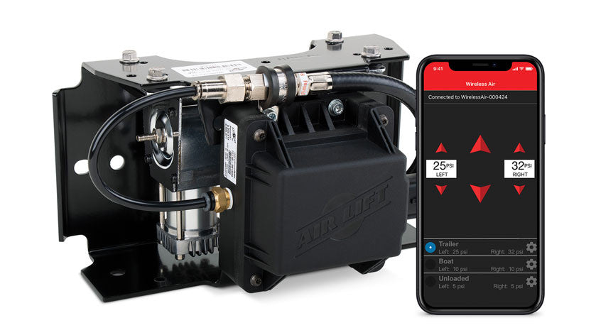 AirLift WirelessAir EZ Mount, Dual Path, Wireless App