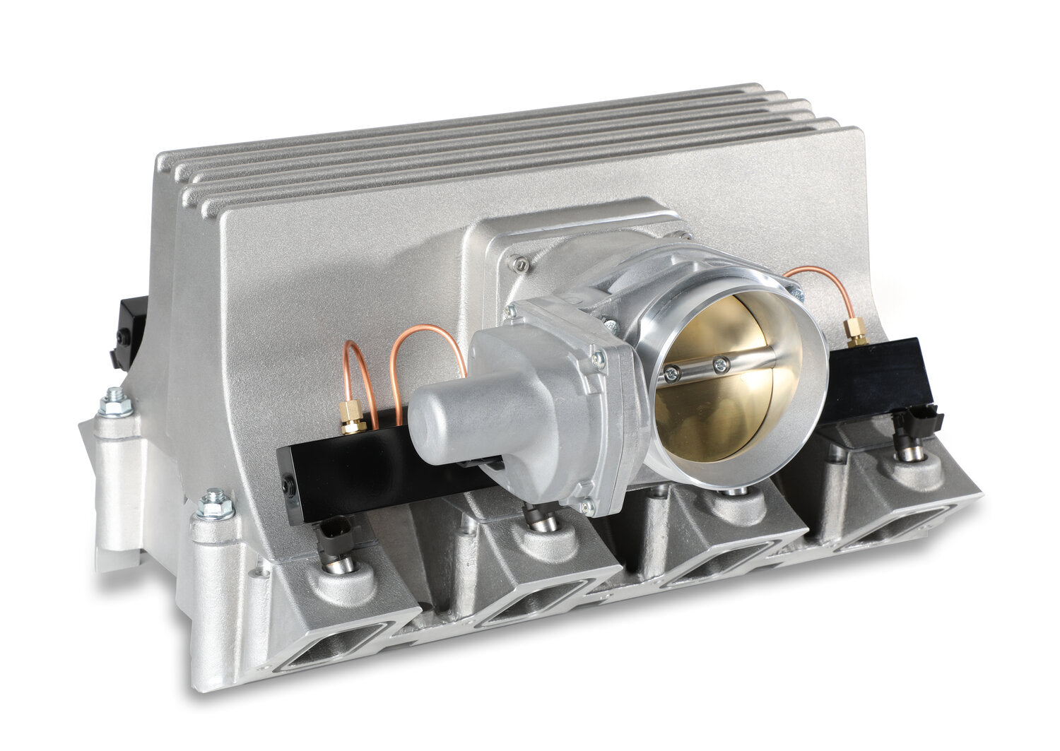 Lokar '57 Chevy Fuel Style Intake Kit - Cathedral Port