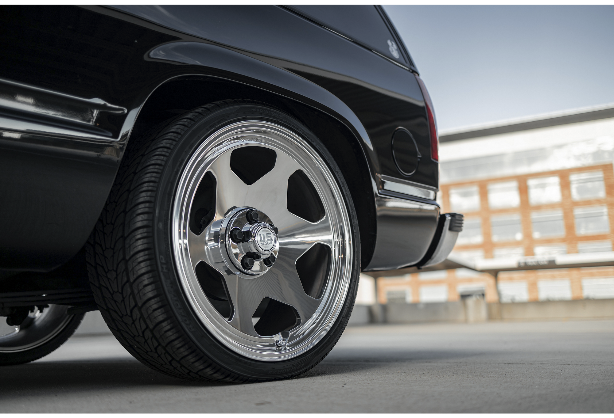 US Mag UC144 OBS Polished Set - 88-98 OBS - Staggered 20"-22"