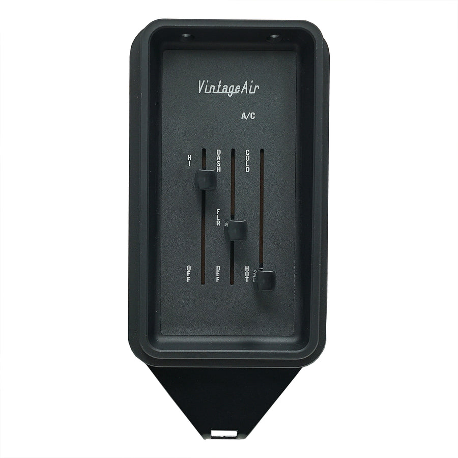 Vintage Air Control Panel Kit, Black - 64-66 C10