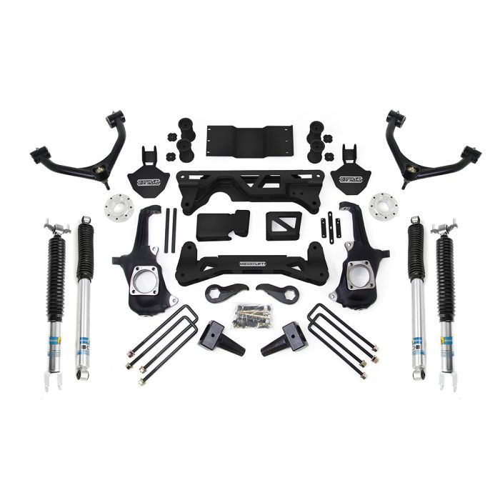 ReadyLift Lift Kit, 7-8", Bilstein Shocks - 11-19 GM 2500/3500