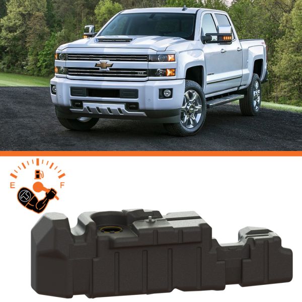 Titan Fuel Tank, Duramax, Short Bed - 17-19 GM 2500/3500