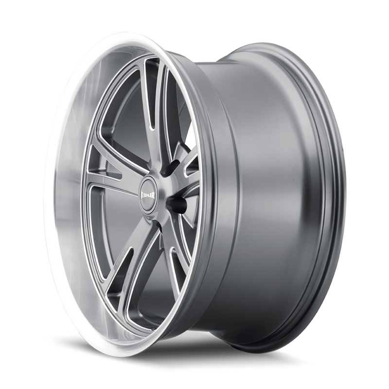 Ridler 606 Gray Set - 63-87 C10 - Staggered 18"-20"