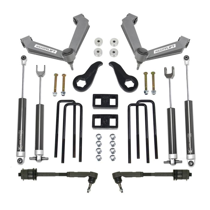 ReadyLift Leveling Kit, 3.5"/2", HD Arms, Falcon Shocks - 11-19 GM 2500/3500