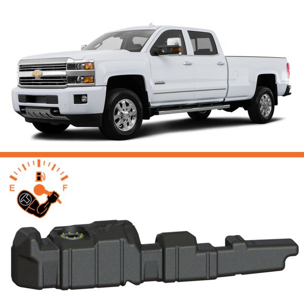 Titan Fuel Tank, Duramax, Long Bed - 11-16 GM 2500/3500