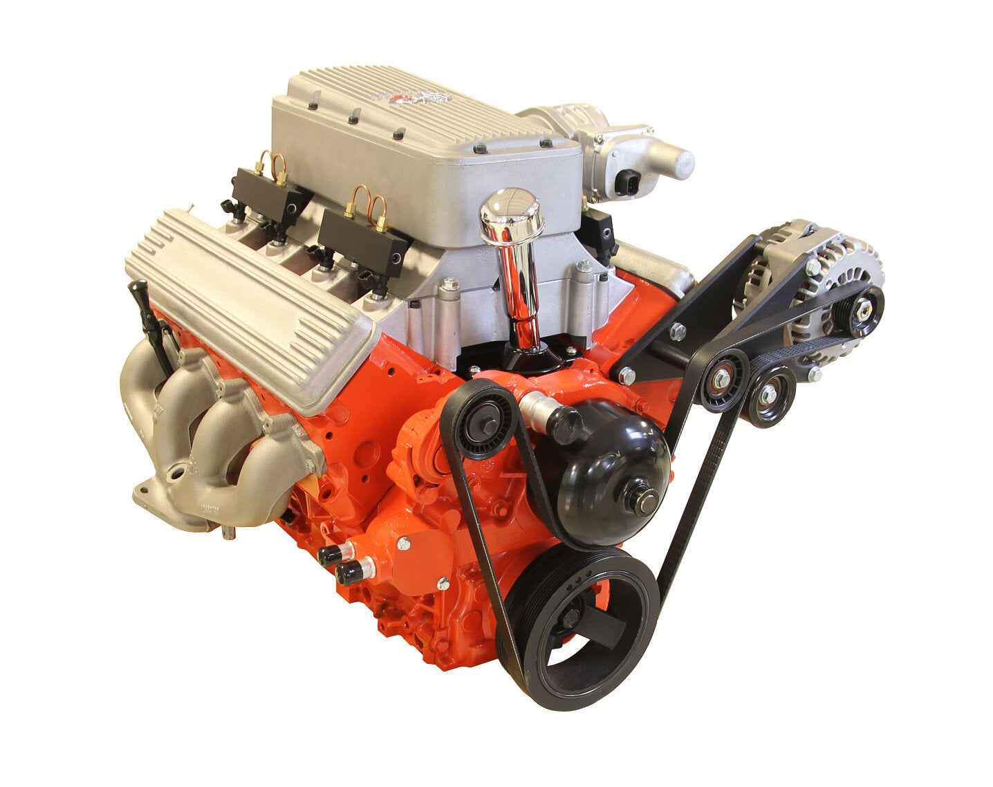 Lokar '63 Chevy Fuel Style Intake Kit - Cathedral Port