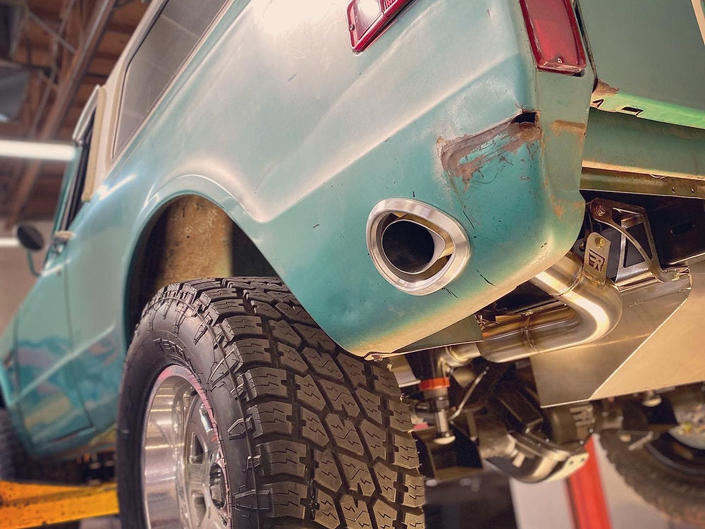 RadFab Billet Tear Drop Exhaust Bezel Pro Performance