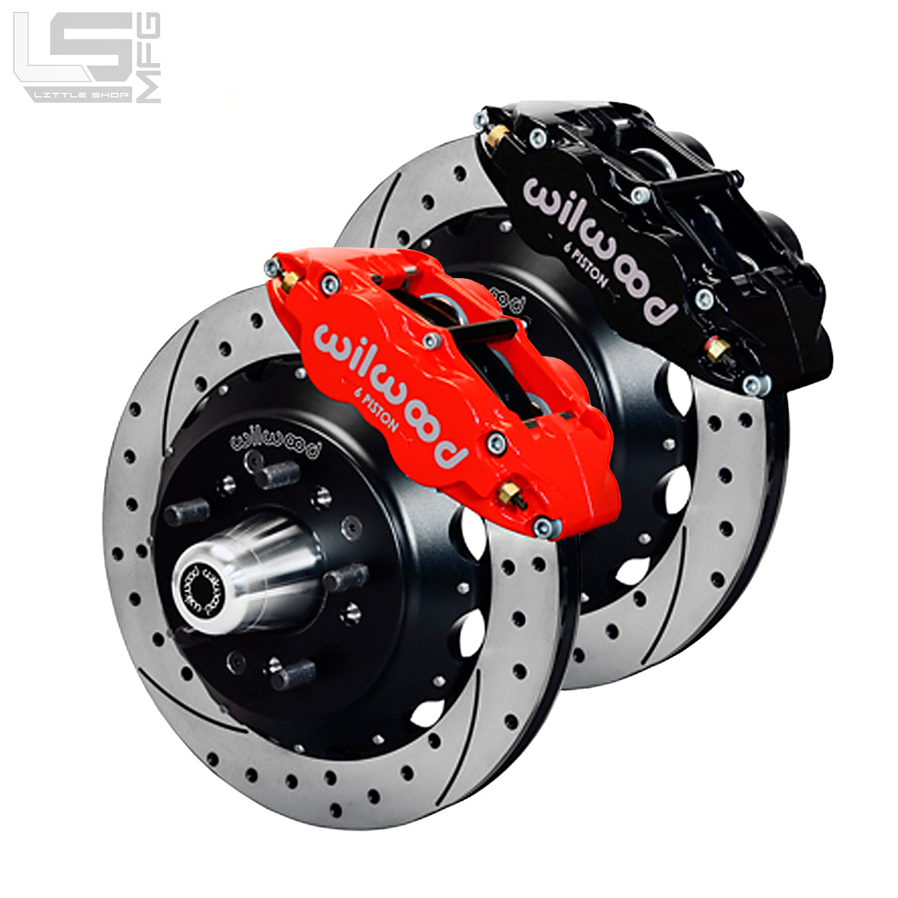 MFG 14" Front Big Brake Kit (For Wilwood Aluminum Pro Spindles) - 60-87 C10