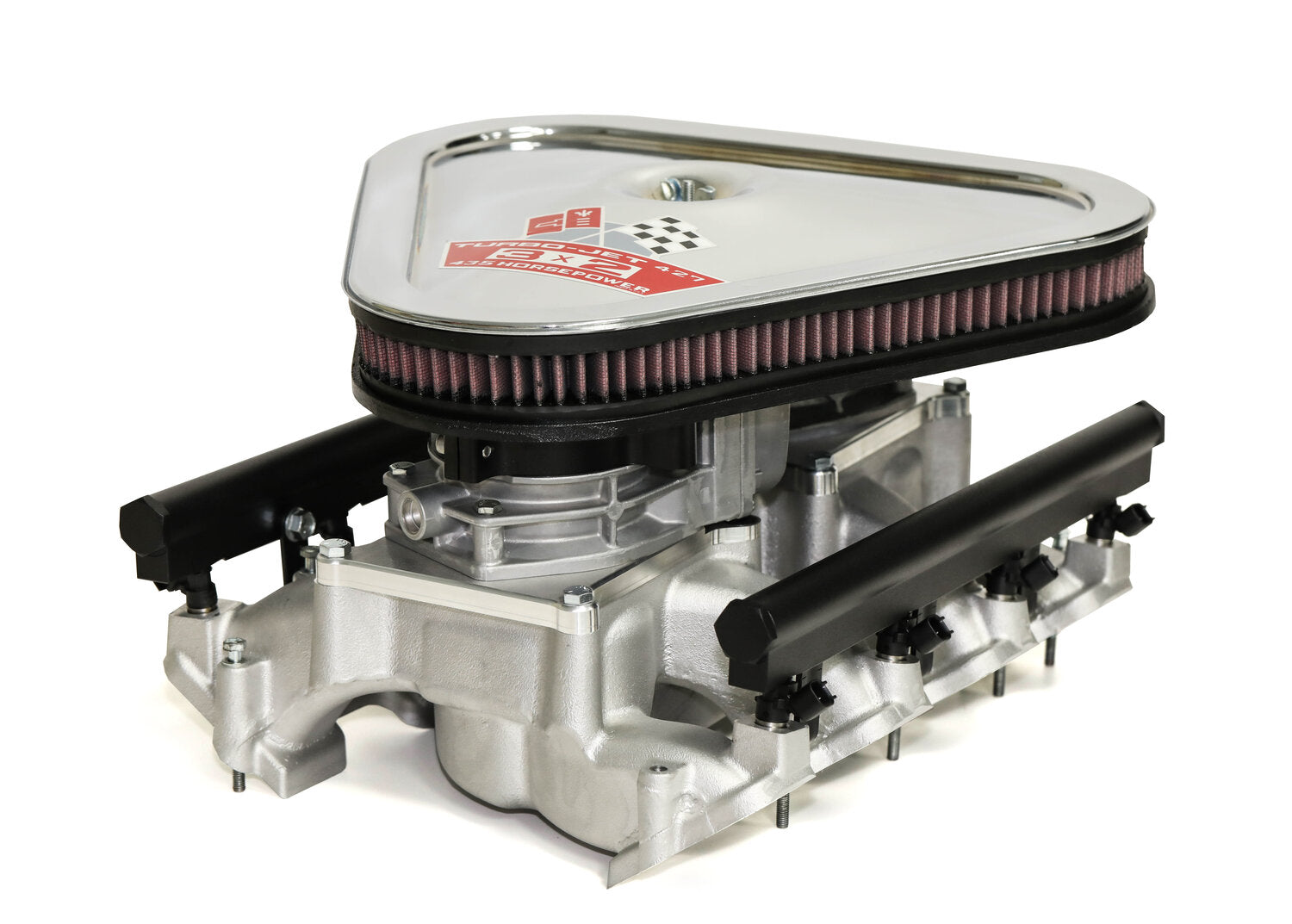 Lokar Tri-Power Style Intake Kit - Rectangular Port