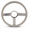 Eddie Motorsports Steering Wheels, Polished Linear - 15"