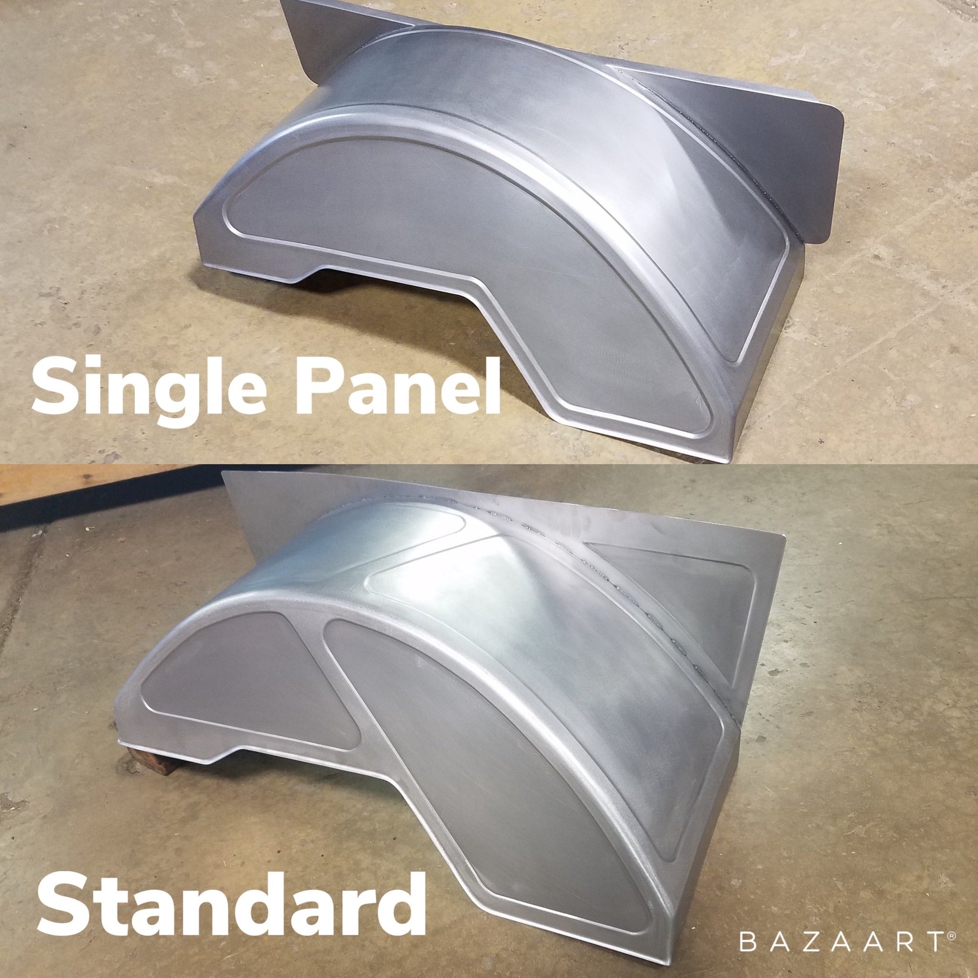 Hart Fab Inner Fenders for 22" Wheel - 67-72 C10