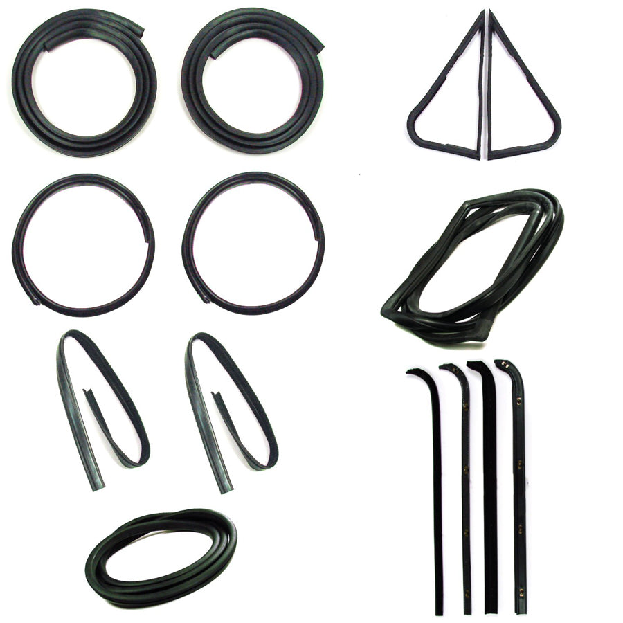 Precision Weatherstrip Kit (w/o Trim Groove) - 71-72 F100