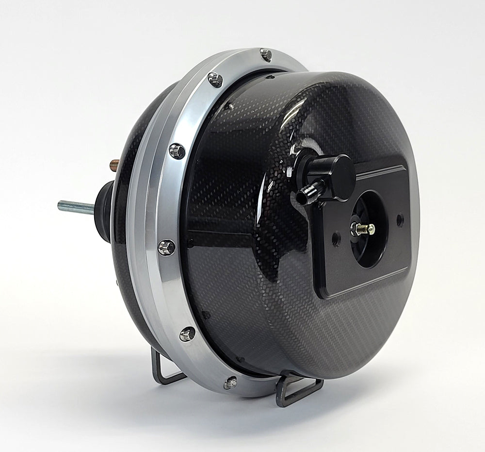 Master Power Carbon X Booster - Satin Chrome w/ Exposed Hardware