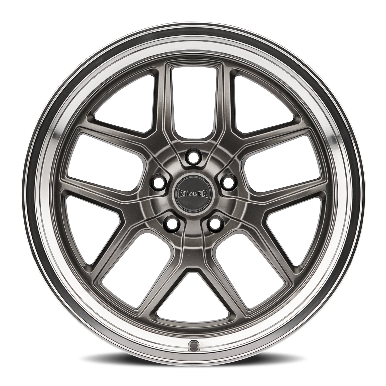 Ridler 610 Gray Set - 88-98 OBS - Staggered 20
