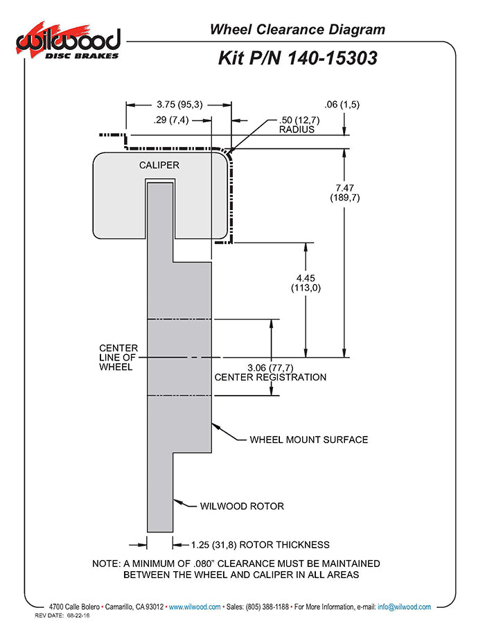 Wilwood 13" Front Superlite 6R for Aluminum Pro Spindle - 60-87 C10