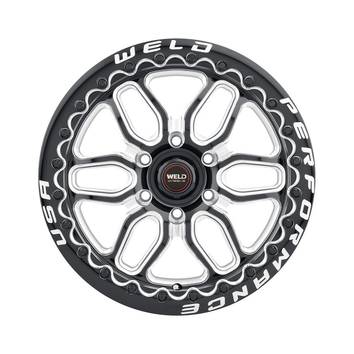 Weld Racing Laguna 6 Drag Pack - 15-23 F150 - 17"-20" Beadlock