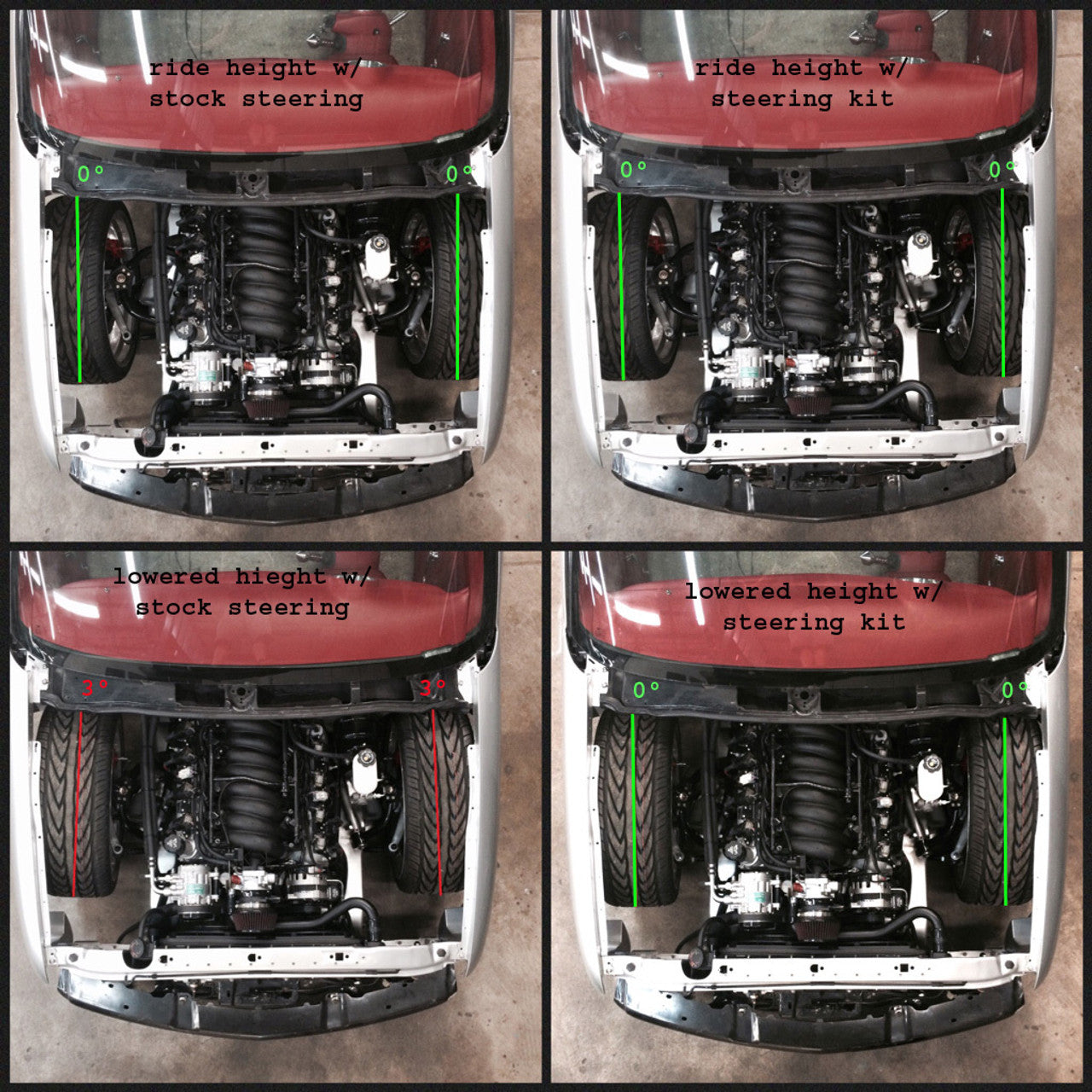 MFG No Notch / No Toe Steering System- 82-03 / 83-05 SUV