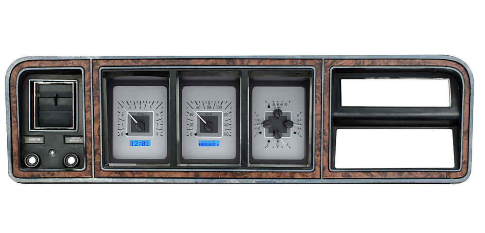 Dakota Digital VHX-73C-CVL-S-B 73-77 Chevelle VHX Gauges,Slv