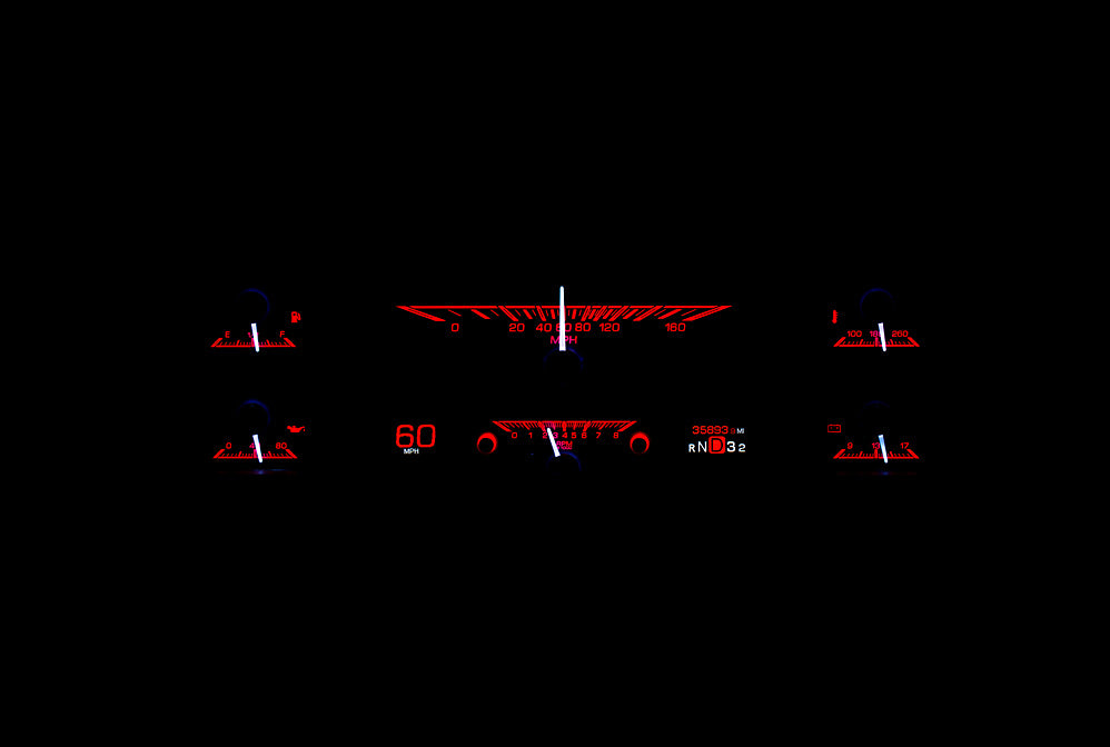 Dakota Digital HDX Gauges - 67-72 F100
