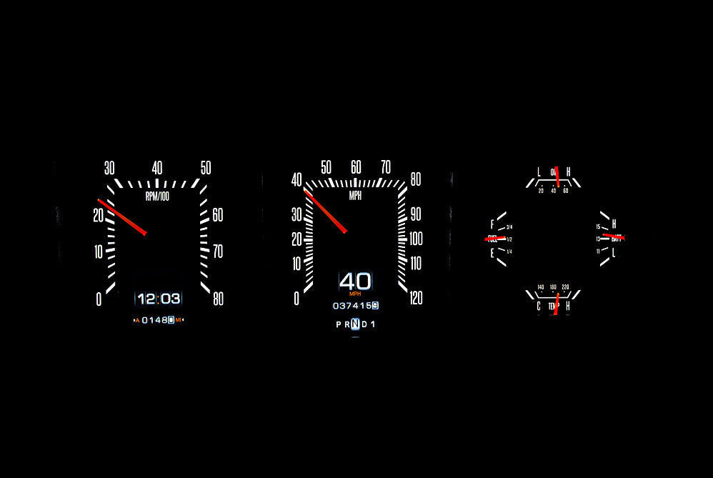 Dakota Digital RTX Gauges - 73-79 F100 / 78-79 BRONCO