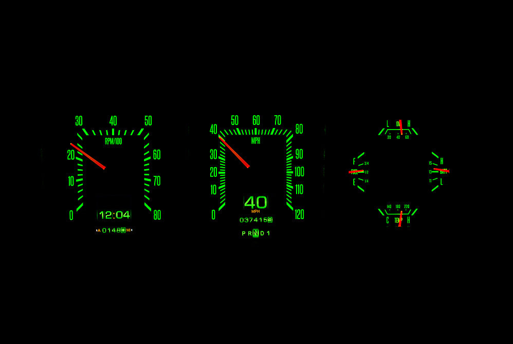 Dakota Digital RTX Gauges - 73-79 F100 / 78-79 BRONCO