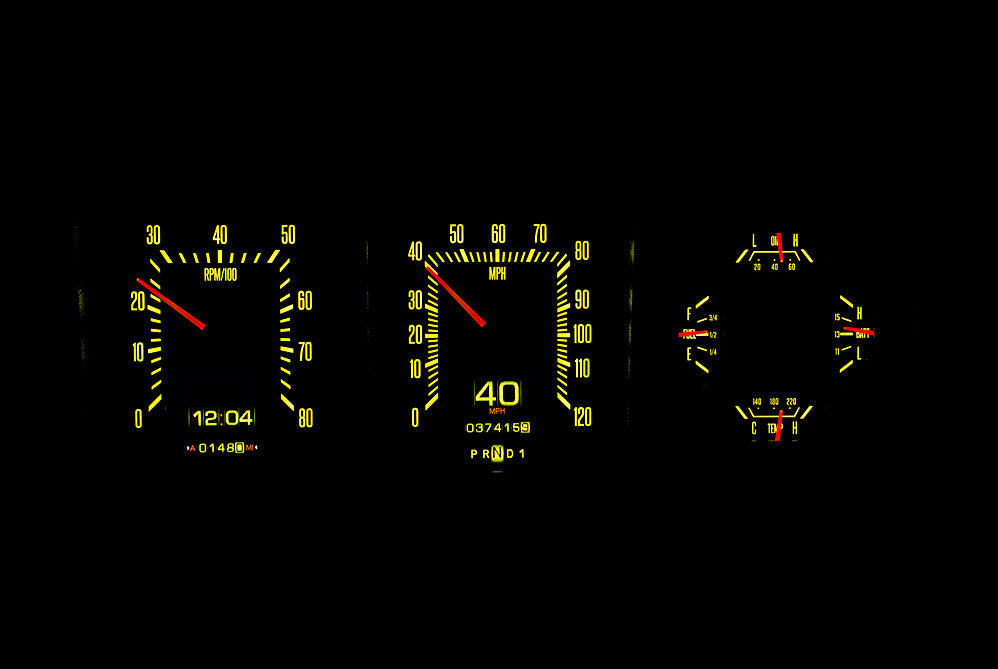 Dakota Digital RTX Gauges - 73-79 F100 / 78-79 BRONCO