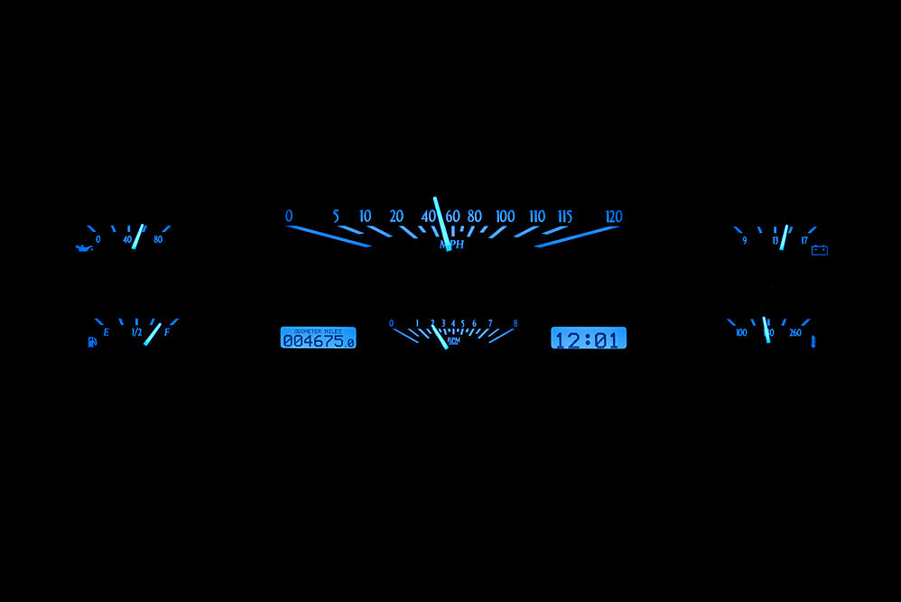 Dakota Digital VHX Gauges - 65-66 F100 Custom Cab