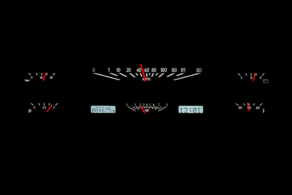Dakota Digital VHX Gauges - 65-66 F100 Custom Cab