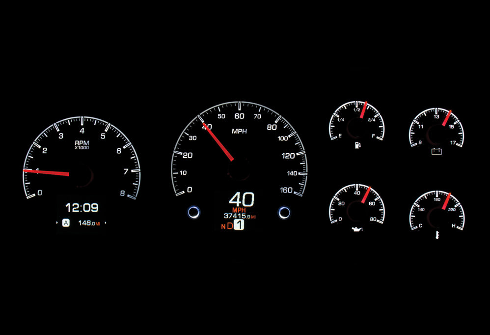 Dakota Digital HDX Gauges - 95-98 GM Truck / 95-99 SUV