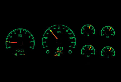 Dakota Digital HDX Gauges - 95-98 GM Truck