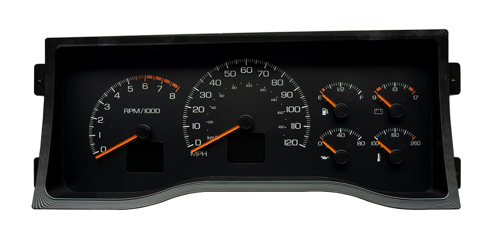 Dakota Digital RTX Gauges - 95-98 GM Truck / 95-99 SUV