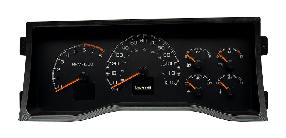 Dakota Digital RTX Gauges - 95-98 GM Truck / 95-99 SUV