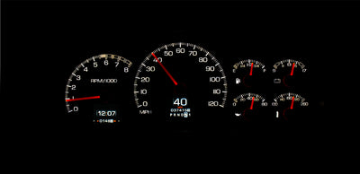 Dakota Digital RTX Gauges - 95-98 GM Truck