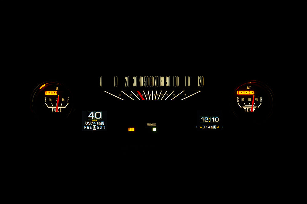 Dakota Digital RTX Gauges - 65-66 F100 Custom Cab