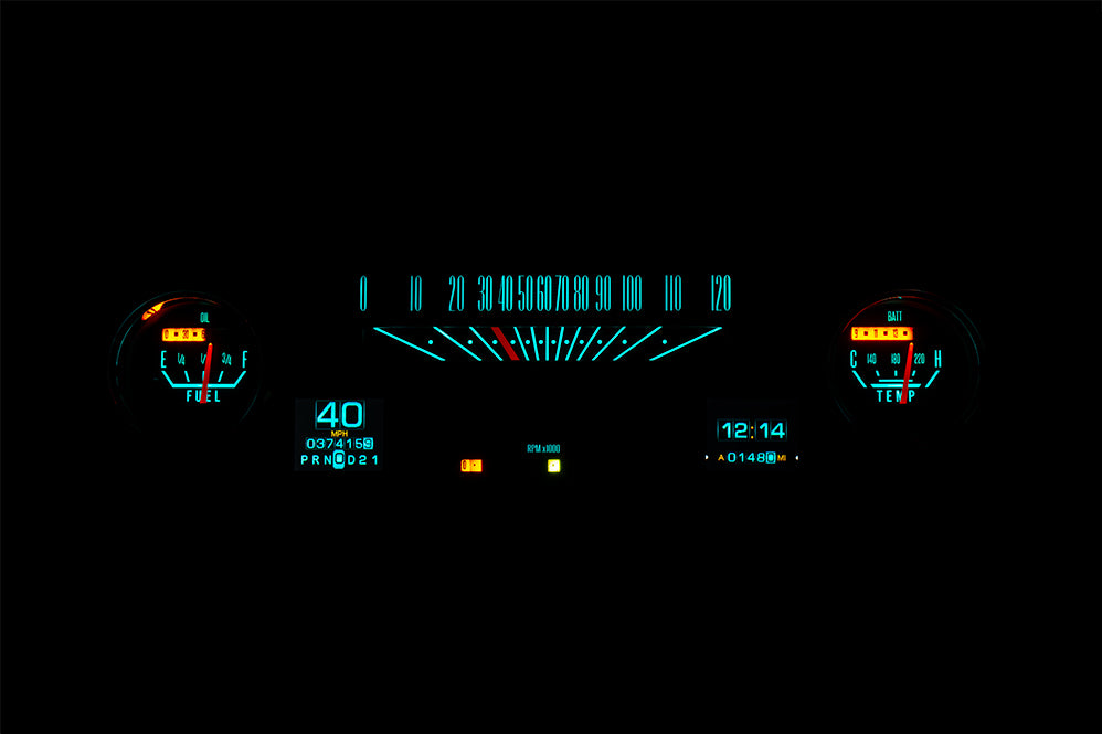 Dakota Digital RTX Gauges - 65-66 F100 Custom Cab