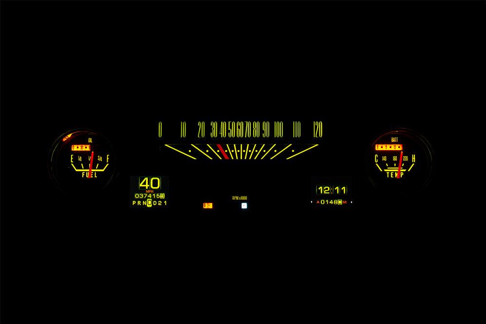 Dakota Digital RTX Gauges - 65-66 F100 Custom Cab