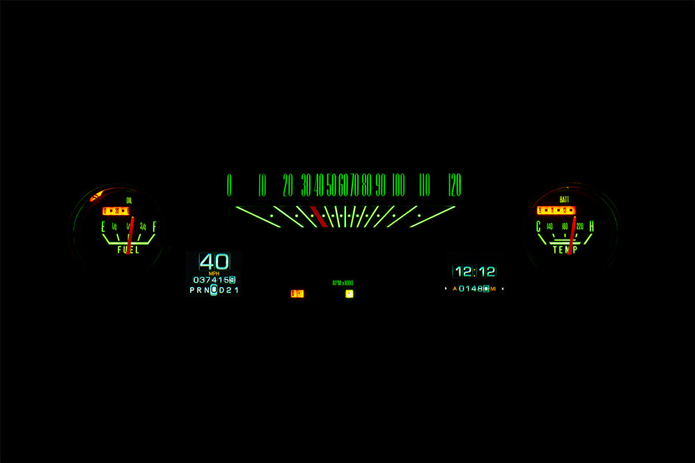 Dakota Digital RTX Gauges - 65-66 F100 Custom Cab