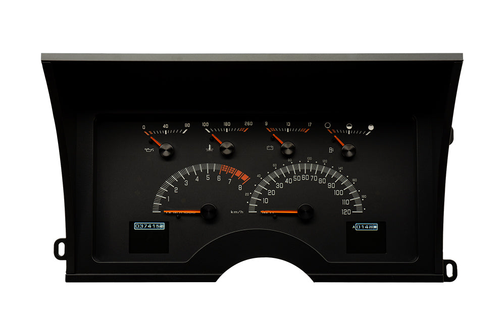 Dakota Digital RTX Gauges - 88-94 GM Truck 1992-94 Style